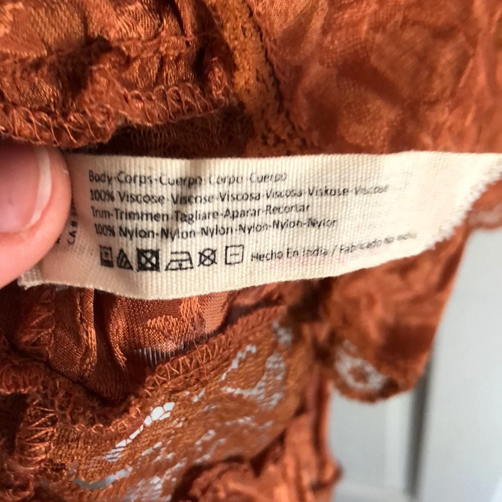 Free People • Intimately Deep V Lace Trapeze Cami - Picture 7 of 8